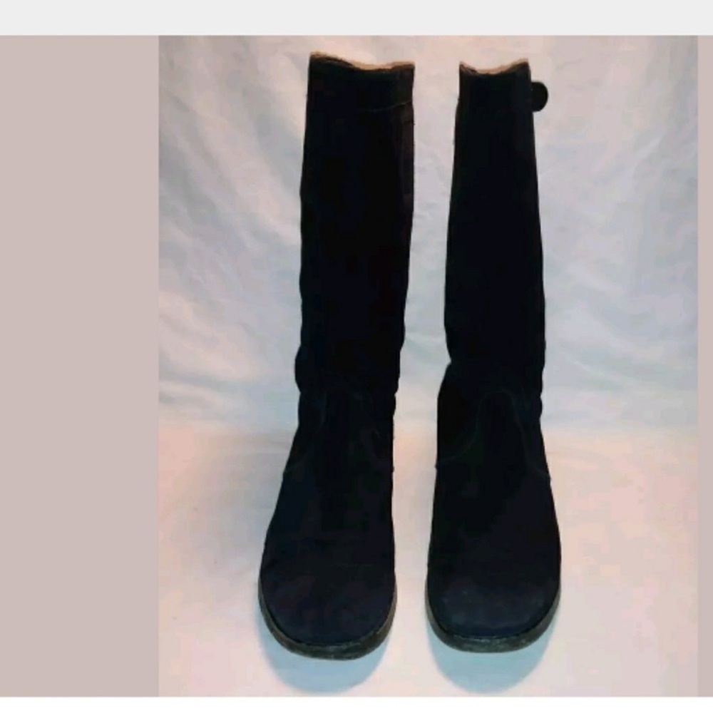 Jil‎ Sander Suede Leather Riding Boots 36.5 - Picture 6 of 7